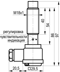 Габариты CSN ET41A5-32N-10-LZ